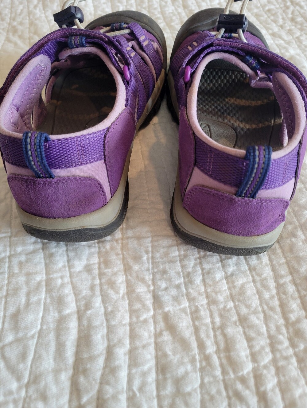 KEEN Kids' Purple Closed-Toe Sandals - Picture 3 of 8